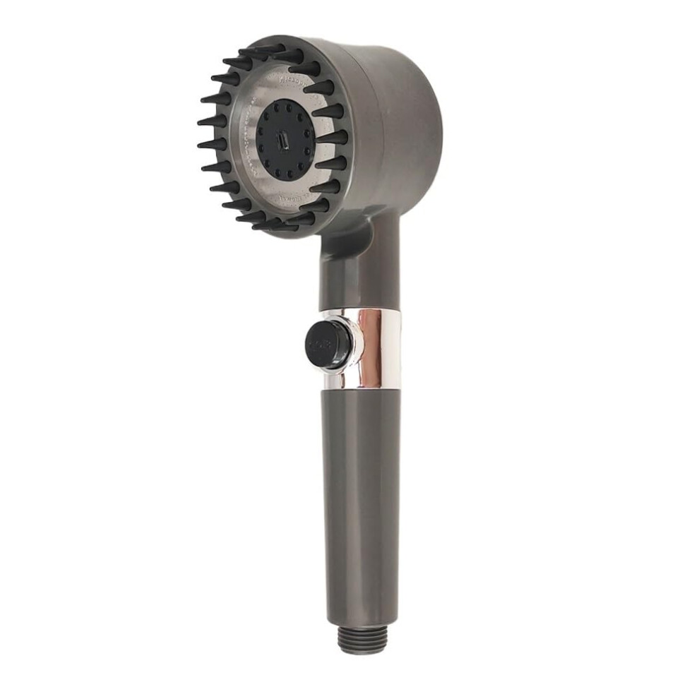 3 Modes Shower Head High Pressure Showerhead Water Saving Filter Rainfall Faucet Tap Bath Bathroom Accessories Shower Head(Grey Shower) 9339159276259