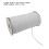 200 Yards White Face Shield Elastic Rope 3mm Flat Rubber Band 6