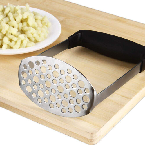 Durable Stainless Steel Kitchen Tool: Effortless Mashing Made Simple 2