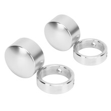 Aluminiumlegierung Fitnessgeräte Endkappe, Innendurchmesser 2,7 cm