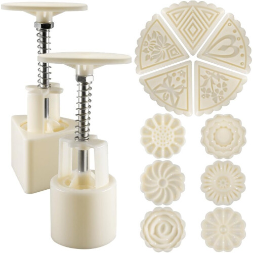 Φόρμα για φεγγαρόπιτα DIY, μηχανή για φεγγαρόπιτα 50 γρ. με ρυθμιζόμενο πάχος, υλικό