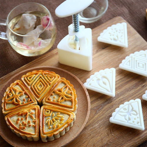 Φόρμα για φεγγαρόπιτα DIY, μηχανή για φεγγαρόπιτα 50 γρ. με ρυθμιζόμενο πάχος, υλικό 2