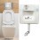 Concealed Toilet Cistern Front Access Stainless Steel Eco Dual Flush 1