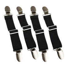 Adjustable NonSlip Elastic Shoe Strap For Mules Shoes-Black