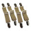 Detachable Shoe Stability Strap Premium Elastic Shoe Band-Khaki 1