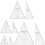 Clear Plastic Measuring Tool For Quilting Featuring 8Inch 1