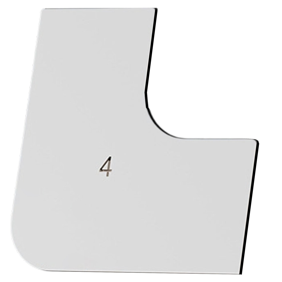 Curved Concrete Trowel With Precisions Edge Construction-40 7695000304185