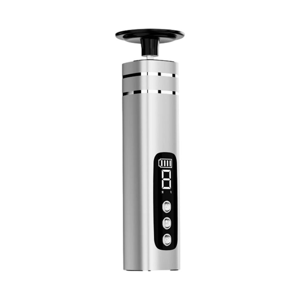 Silver Usb Rechargeable Electric Foot File For Callus Removal