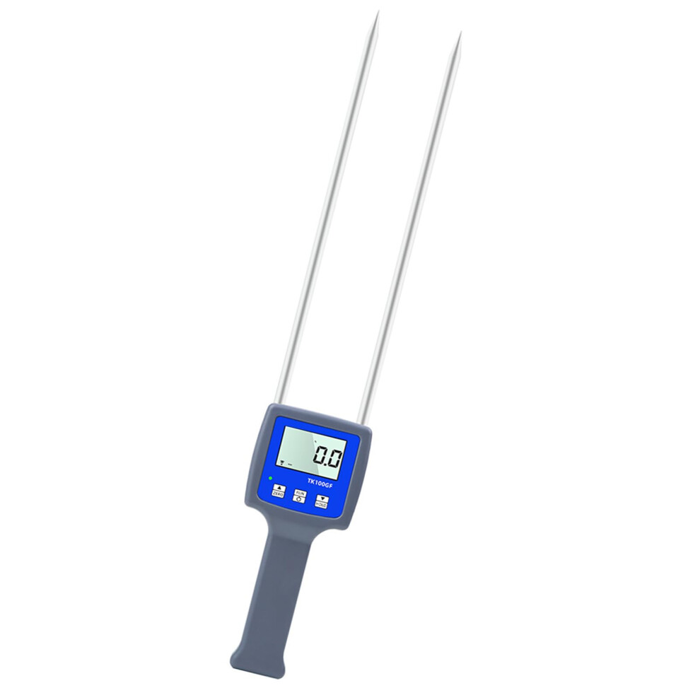 Variety Grains Tester Digital Grains Meter Humidity Meter With Double Probe Battery Operated (Not Include) Large Display Tester 9339159276525