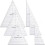 Clear Plastic Measuring Tool For Quilting Featuring 8Inch 5