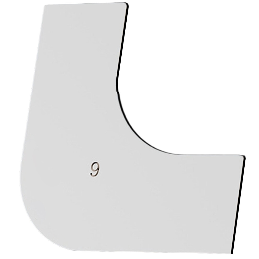 Professional Curved Concrete Trowel Ergonomic Scraper-90 7695000304529
