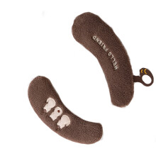 Fleece toiletbrilkussen Koud weer Comfort Standaard-bruin
