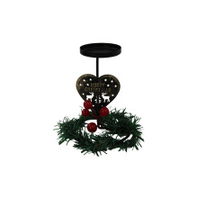 Kerst theelichthouders, ijzeren kaarsenhouders kerstversiering-07
