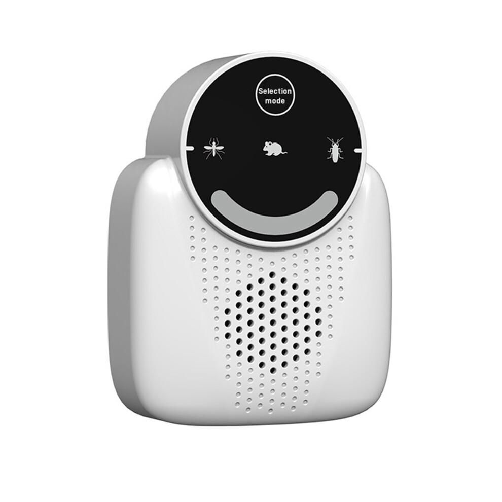 (white) Ultrasonic Rat Repellent Drive Away Pests With Non-Toxic Technology-image-OPC-PMZZ7ZM-NEW