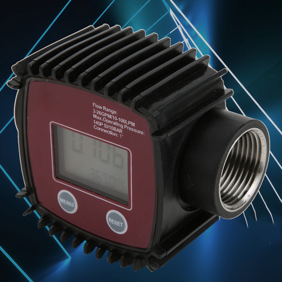 K25 1In Female Thread Flowmeter Digital Liquid Water Sensor 10-100L/Min 8791362281726