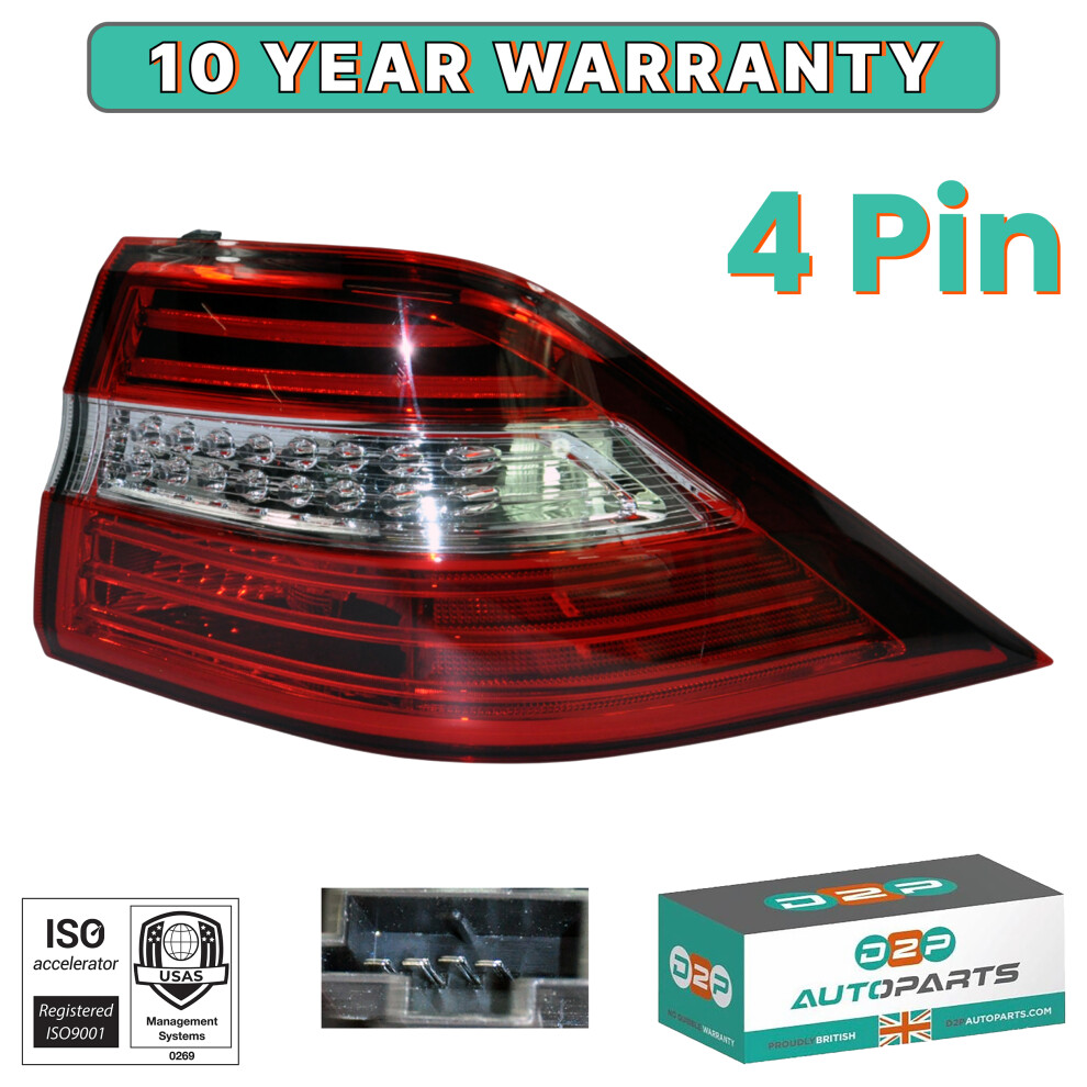 Rear Right Tail Lamp Led For Mercedes Benz W166 Ml 2011-2015 Light 5060520805313