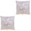 2 Stuks Trouwring Met Parel En Decor 3
