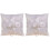 2 Stuks Trouwring Met Parel En Decor 2