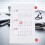 2 Draaischijf Bureaukalender Willekeurige Kleur 3