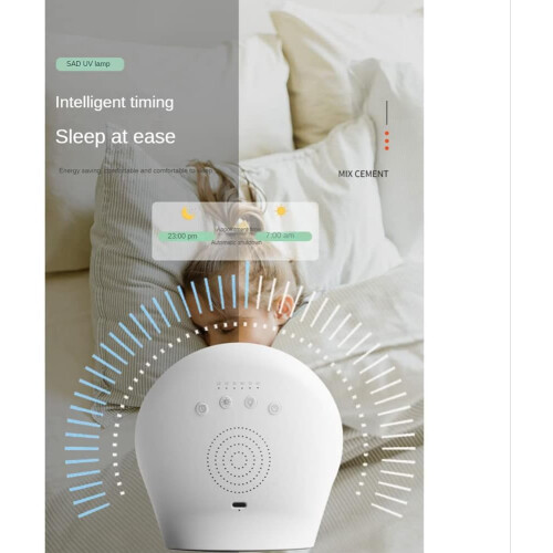 LED SAD Touch Timing Stepless Dimming Therapy Mood Desk Lamp 1