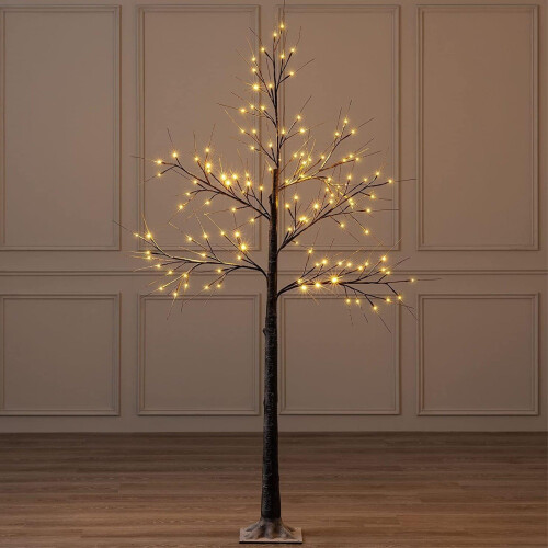 6ft LED Birch Tree Outdoor Garden Decor Light 1