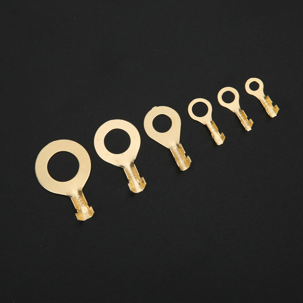 150Pcs Brass Wire Ring Terminals Electrical Connectors Flame Retardant Parts 4281362285946