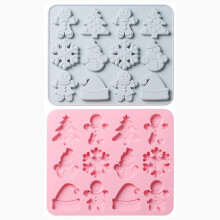 Festliche Leckereien erwarten Sie! Weihnachtsgebäckausstecher aus lebensmittelechtem Material, Kunststoffform für unvergessliche Backmomente.