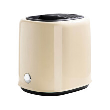 Porta utensili per piano cucina, aspetto lucido, grande dimensione, beige, multifunzionale, porta coltelli, materiale per uso alimentare, facile da