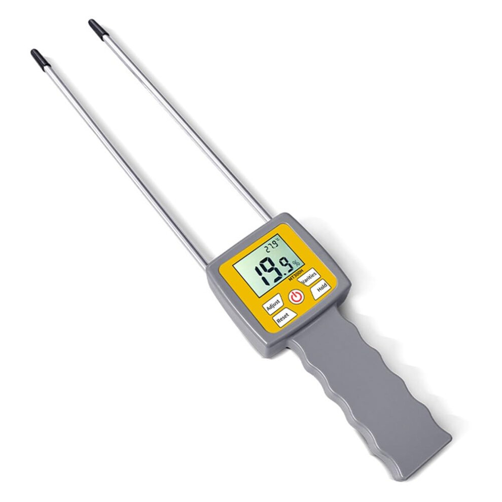 Humidity Measurement Tool, Portable Digital Moisture Meter Humidity Detector For Grass Straw Moisture Testing 0-80% Range With Dual Probes 9067246779085