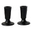 Candlestick Candle Holders Iron Taper Candle Holders for-Black 1
