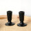 Candlestick Candle Holders Iron Taper Candle Holders for-Black 5