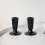 Candlestick Candle Holders Iron Taper Candle Holders for-Black 6