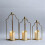 3 Piece Tabletop Candle Holders Iron Decorative Centerpieces 4
