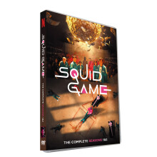 Squid Game Season 1-2 Movie Collection DVD(English) Box Set-6 Discs