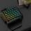 OneHanded PUBG Gaming Keyboard, 39 Keys, ABS, USB, 1m Cable 6