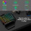 OneHanded PUBG Gaming Keyboard, 39 Keys, ABS, USB, 1m Cable 8