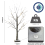 2-Pack LED Birch Tree Warm White Decor Light 2ft 7
