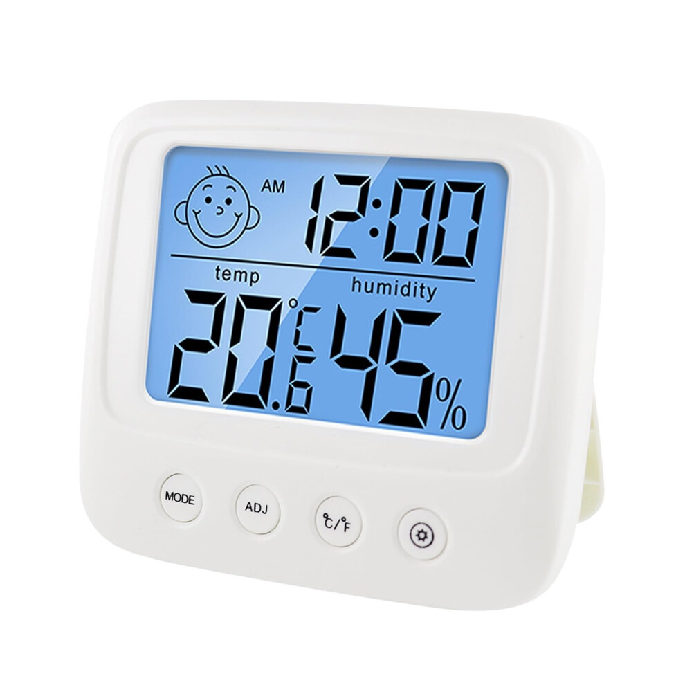 Digital LCD Indoor Convenient Temperature Sensor Humidity Meter Thermometer Hygrometer Gauge Accurate Measuremen(E0828S)