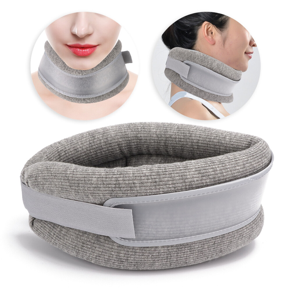 Soft Breathable U-Shaped Neck Pillow, Support, Fixing Strap