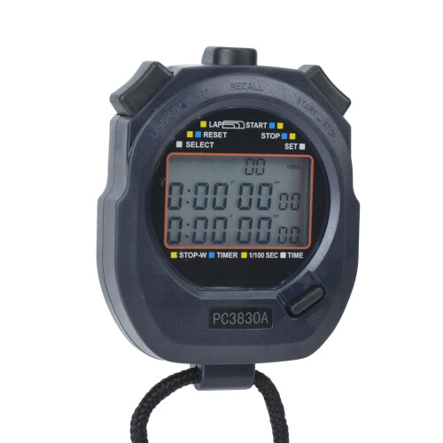 PC3830A ABS Sportstoppuhr, 0,01 s Countdown-Timer, 82x62x23 mm 2