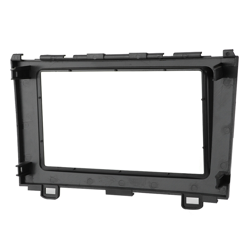 Car Dvd Stereo Dash Fascia Kit For Honda Crv 07-10 2 Din Plastic Frame Trim Black 4621362291248
