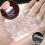 50 Sheets Waterproof Double Sided Nail Adhesive Tabs 60x83mm 6