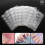 50 Sheets Waterproof Double Sided Nail Adhesive Tabs 60x83mm 13