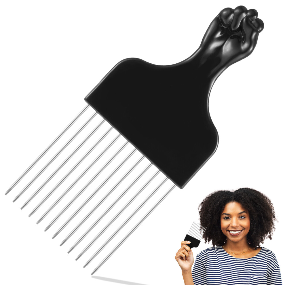 Unisex Insert Fork Hairbrush Hairdressing Hairstyle Comb Professional Styling