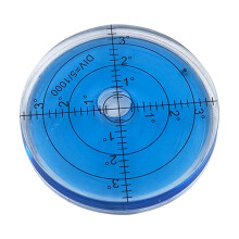 Wanxiang tragbarer runder Blasenwiderstand mit Golf-Ball-Marker, Kunststoff, 8,9 cm