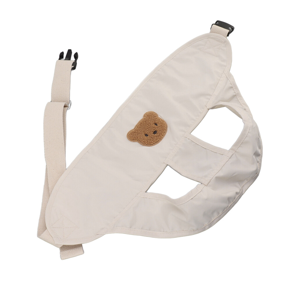 Portable Baby Chair Harness 54cm Soft Adjustable Breathable Khaki