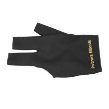 3-Finger Black Billiard Cue Gloves, passend für die Hand, 14g