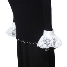 False Collar Wrist Cuffs Detachable Collar-white sleeves