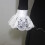 False Collar Wrist Cuffs Detachable Collar-white sleeves 5