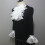 False Collar Wrist Cuffs Detachable Collar-white sleeves 4
